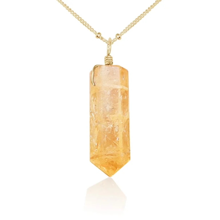 Natural Citrine Necklace