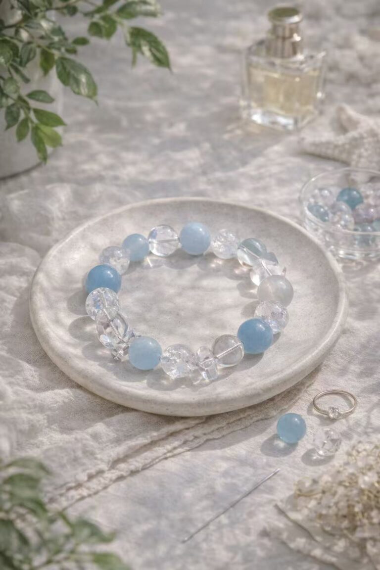 Blue & White Bracelet